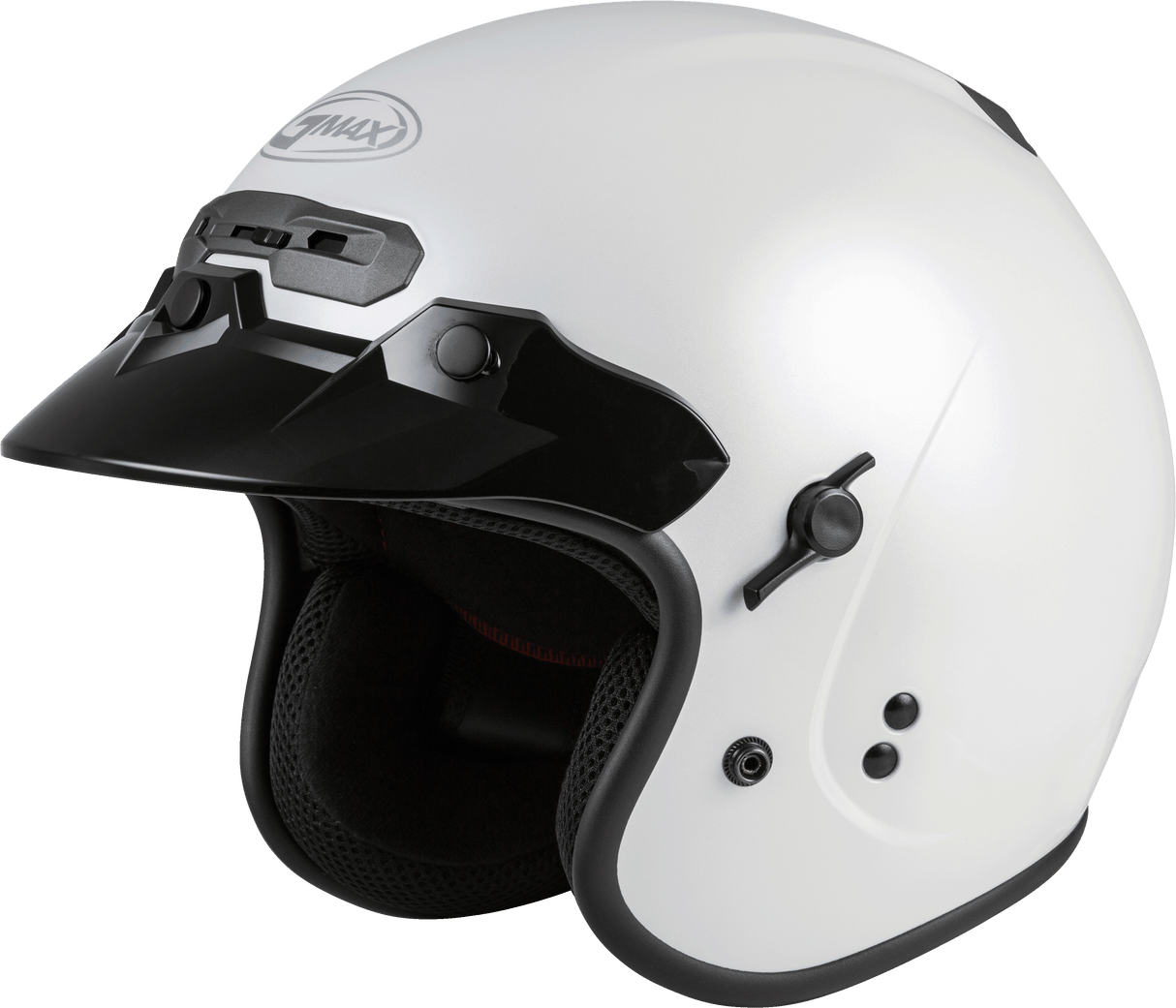 GMAX Gm-32 Open-Face Helmet Pearl White Lg G1320086