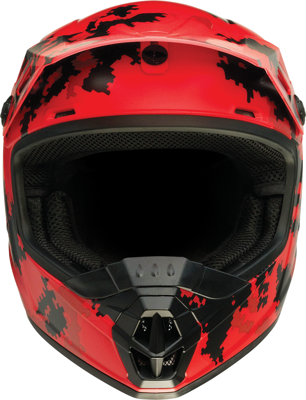 Z1R Youth Rise Helmet - Digi Camo - Red - Large 0111-1462