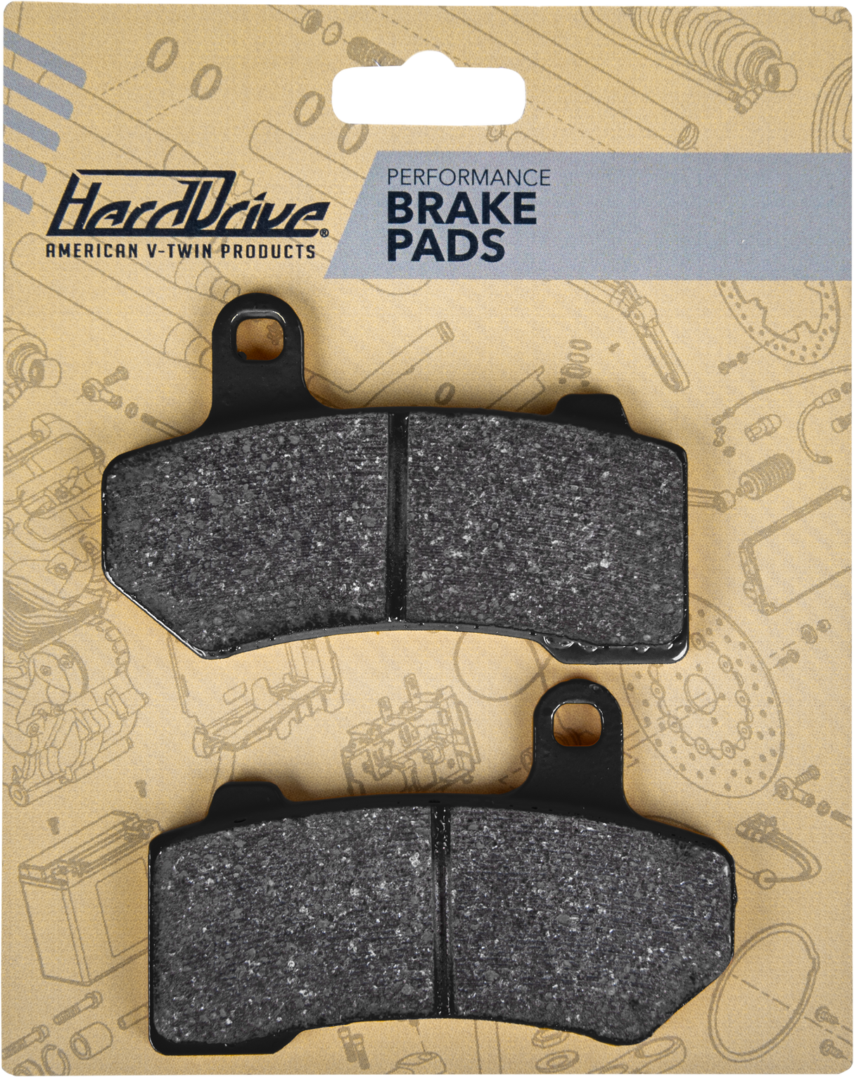 HARDDRIVE Hd Brake Pad Organic Repl Oe 44063-83 HD94