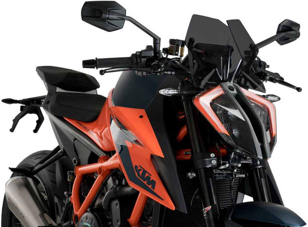 PUIG Windscreen Naked New Gen Sport Dark Smoke Ktm 20425F