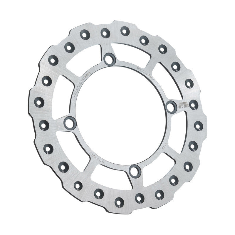 JTRear Brake Rotor Ss Self Cleaning HonJTD1118SC01