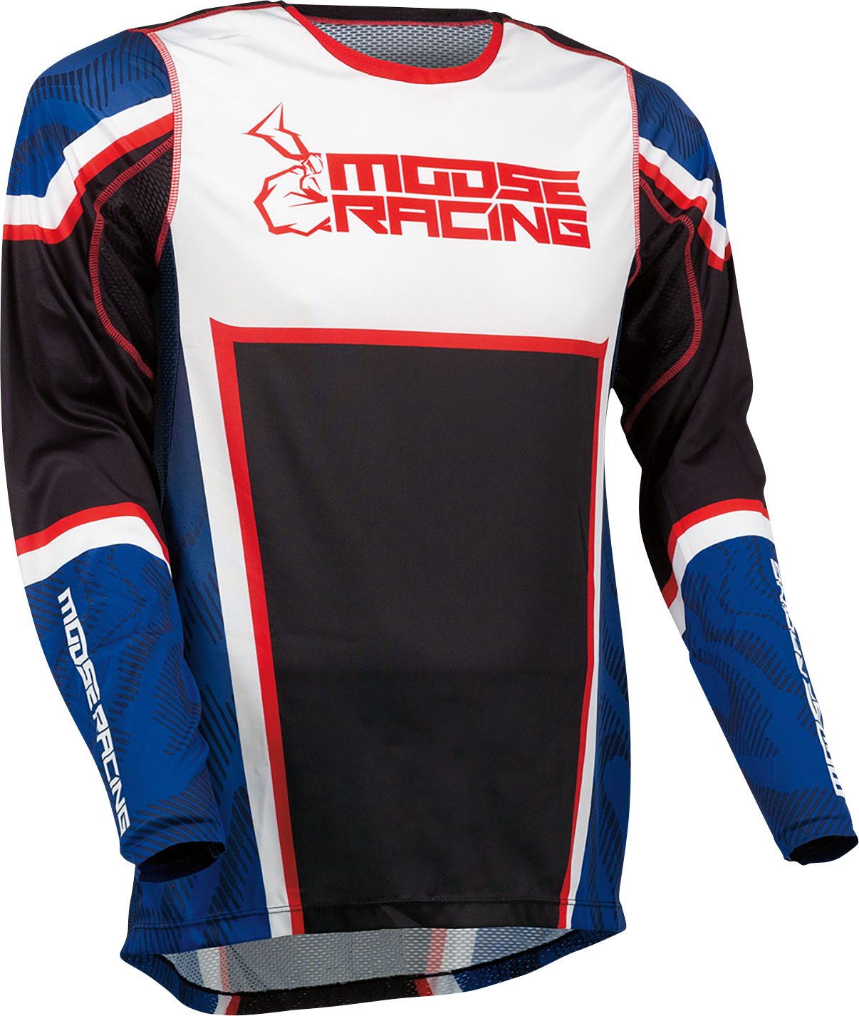 MOOSE RACING Agroid Jersey - Red/White/Blue/Black - XL 2910-7405