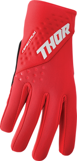 THOR Spectrum Cold Gloves - Red/White - Large 3330-6761