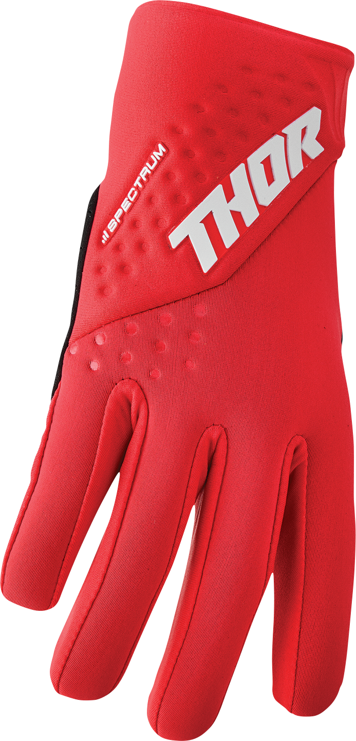 THOR Spectrum Cold Gloves - Red/White - Medium 3330-6760