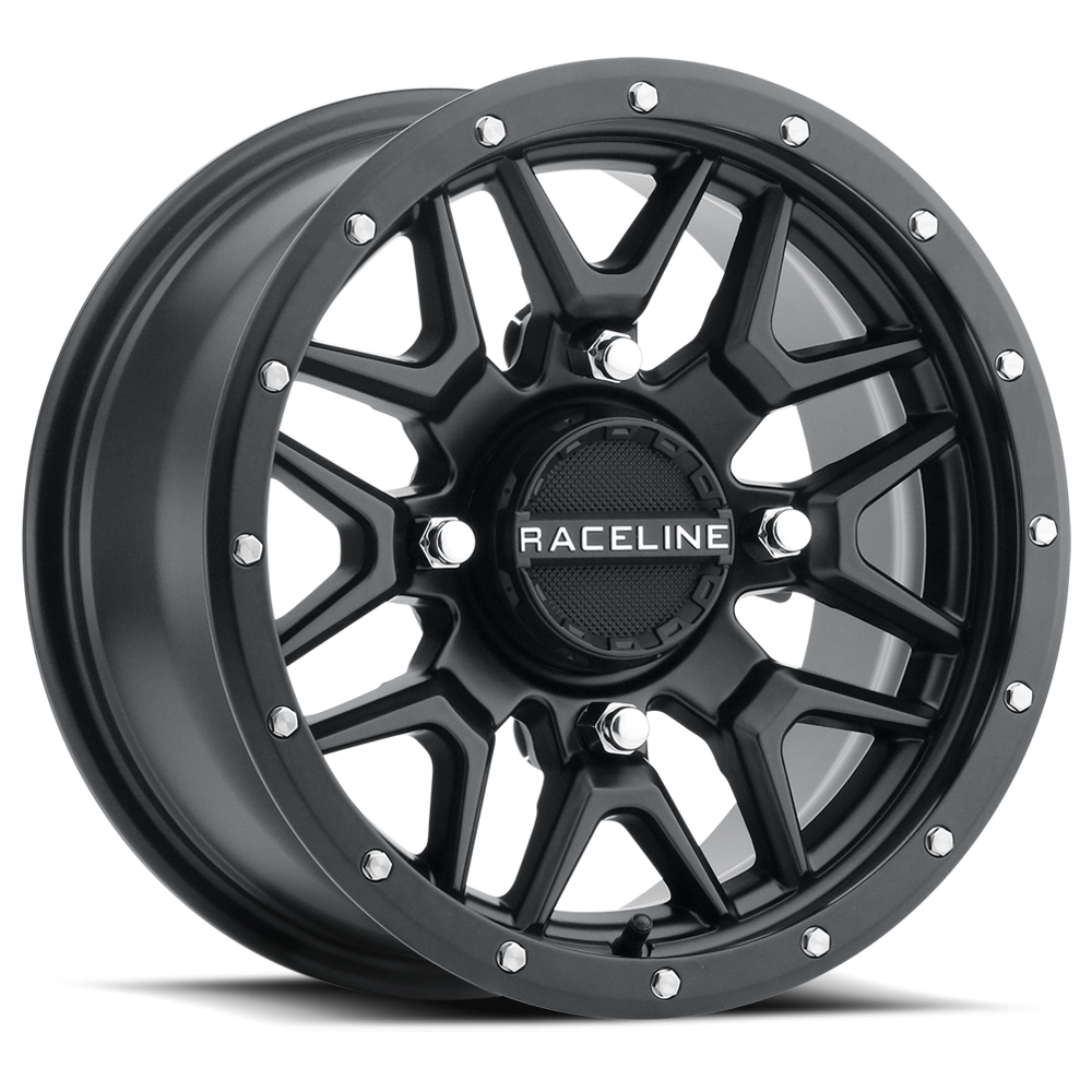 RACELINE Krank Wheel 14x7 4/137 5+2 (+10mm) Black A94B-47037+10