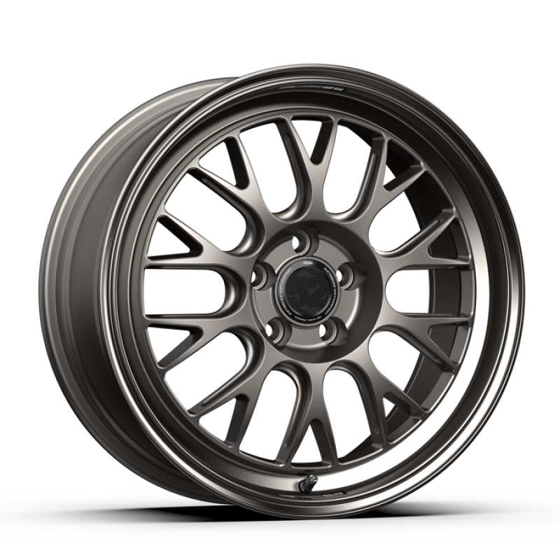 fifteen52 Holeshot RSR 18x8.5 5x108 42mm ET 63.4mm Center Bore Magnesium Grey w/ Gloss Lip RSHML-88558+42