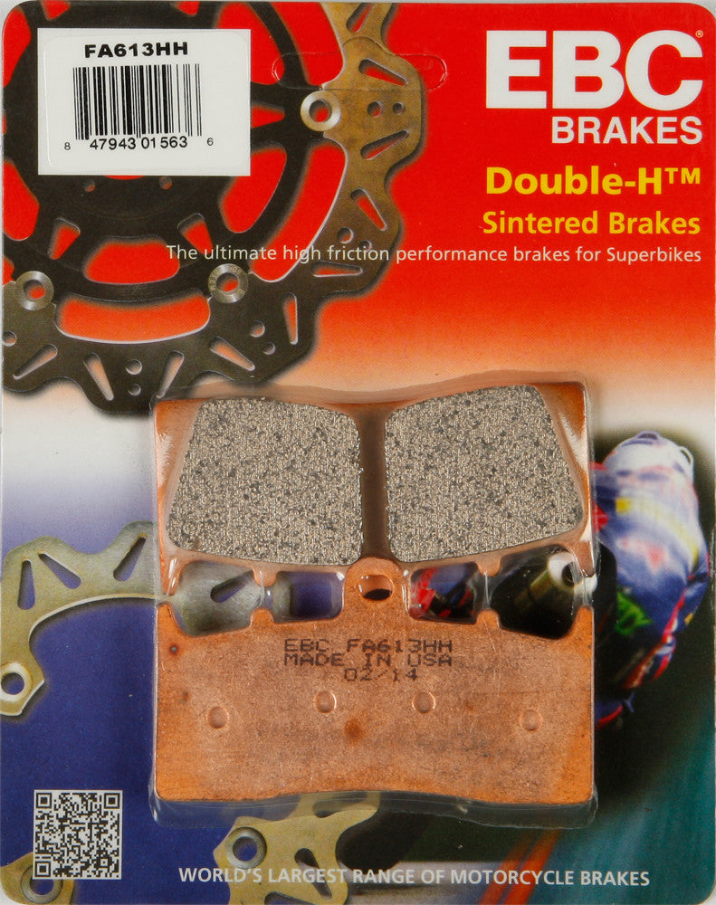 EBC Brake Pads Fa613hh Double-H Sintered FA613HH