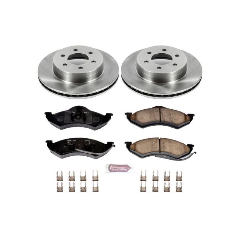 Power Stop 1999 Dodge Dakota Front Autospecialty Brake Kit