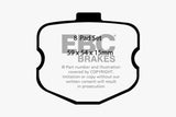 EBC 10-13 Chevrolet Corvette (C6) 6.2 Grand Sport Redstuff Rear Brake Pads DP31771/4C