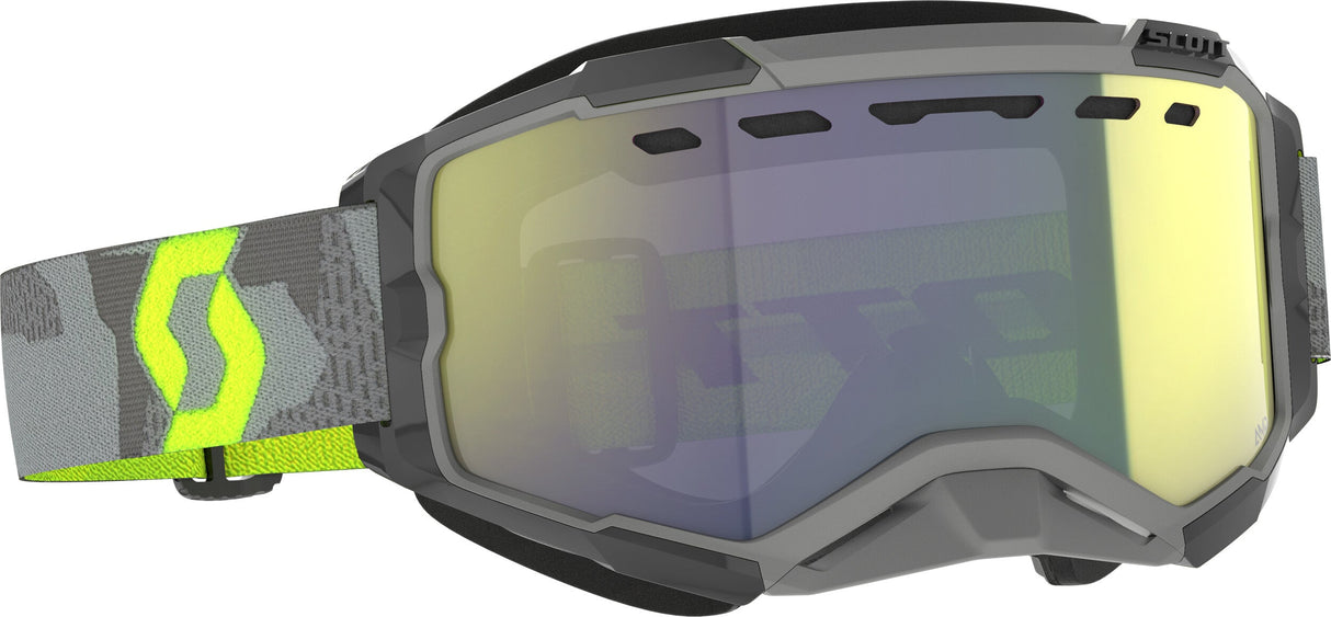 SCOTT Fury Snowcross Goggle Lt Gry/Nen Ylw Enhcr Ylw Chrm 278605-7697335