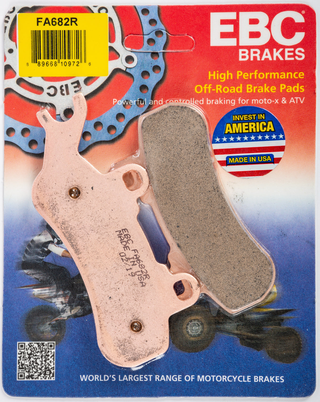 EBC Brake Pads Fa682r Sintered R Series FA682R