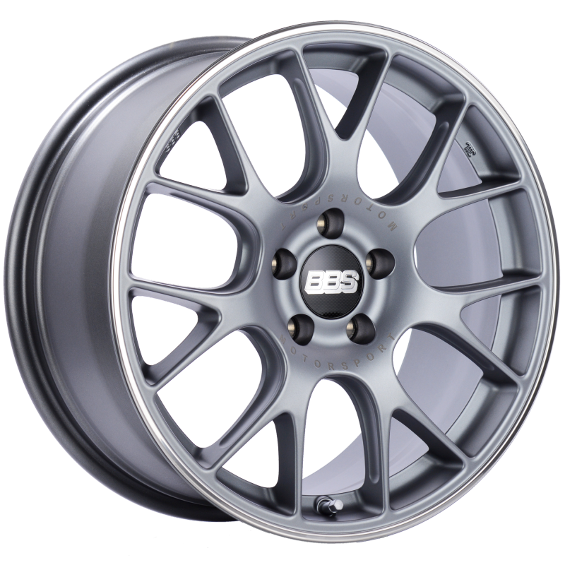 BBS CH-R 18x9 5x120 ET44 Brilliant Silver Polished Rim Protector Wheel -82mm PFS/Clip Required CH133SPO