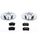 Power Stop 99-06 Audi TT Rear Z23 Evolution Sport Brake Kit