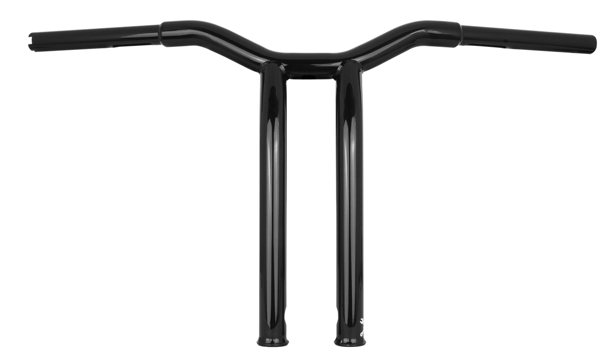 BURLY BRAND Dominator Raked Bar 14" 1.25" Gloss Black B12-6053B