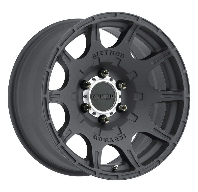 Method MR308 Roost 18x9 +18mm Offset 6x135 87mm CB Matte Black Wheel