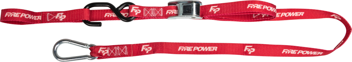 FIRE POWER 1" Tie-Down Soft-Tie Red 2/Pk 29-13032