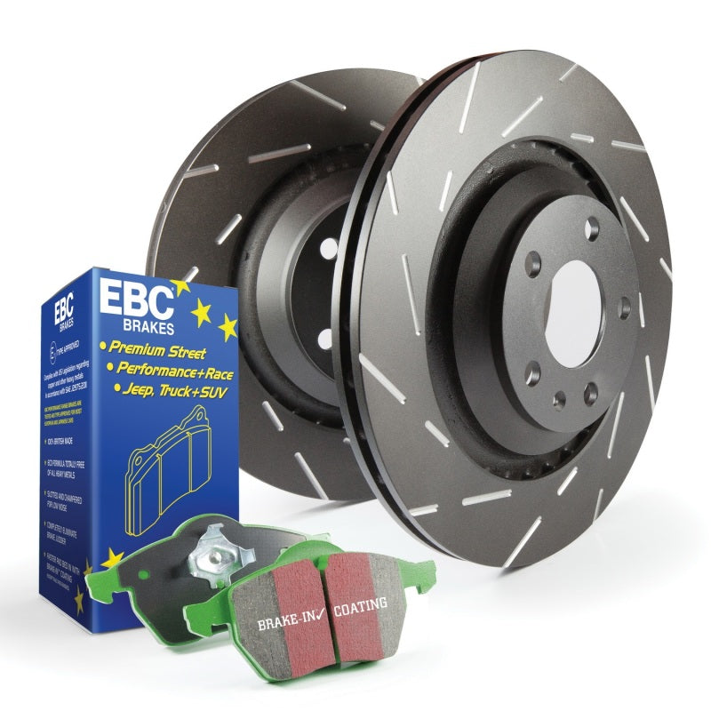 EBC S2 Kits Greenstuff Pads and USR Rotors S2KF1595