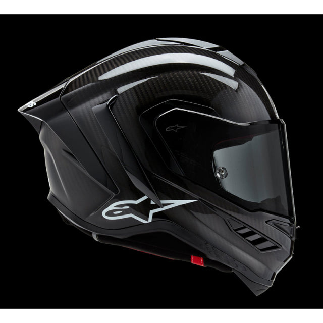 ALPINESTARS Supertech R10 Helmet - Solid - Carbon Black - Medium 8200124-1902-M
