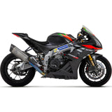 71002PT  Arrow Aprilia RSV 4 1100 Factory 19-20 St.Steel Link Pipe+Titanium Pista Silencer With Carbon End Cap And Db Killer