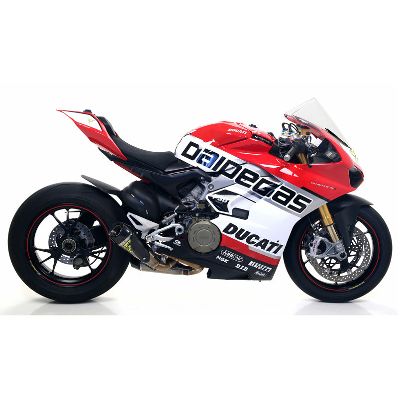 Arrow Ducati Panigale/Streetfighter V4 '20/22 Racing Double Titanium Works Silencers + 1:1 St.Steel Link Pipe 71161pk
