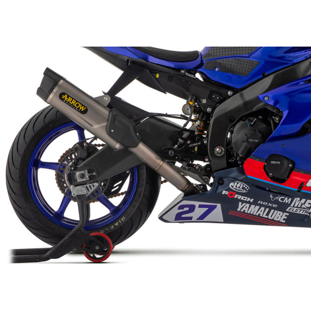 71218CKZ Arrow  INDY RACE EVO Competition for Yamaha YZF-R6 17-25  Full System Exhaust, Titanium