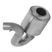 Arrow Exhaust Mid-Pipe Joint for Stock Collectors for Scrambler 800 / Monster 797 2017-2024  71673MI