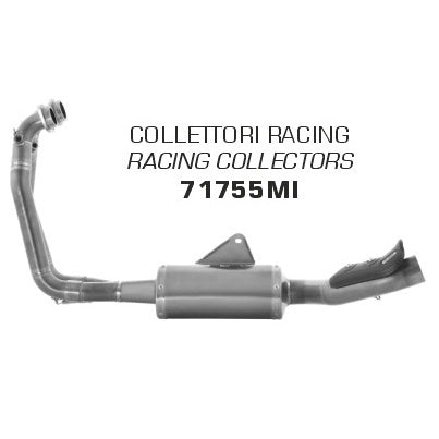 Arrow 71755MI Racing Stainless Steel Collector for Aprilia RS660 2020-2025