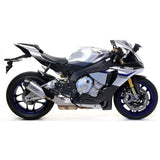 71829AK Arrow Yamaha Yzf R1 15-25 Homologated Aluminium Indy Race Silencer With Carbon End Cap For Original Collectors