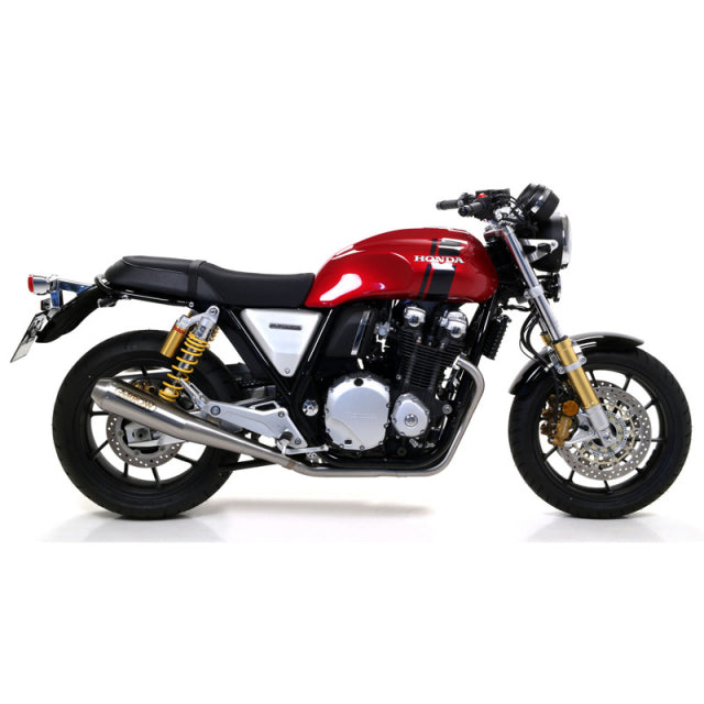 Silenciadores Arrow Honda Cb 1100 '17 Homol Pro Racing Nichrom Rh+Lh Para Colectores Originales Y Arrow 71862pri