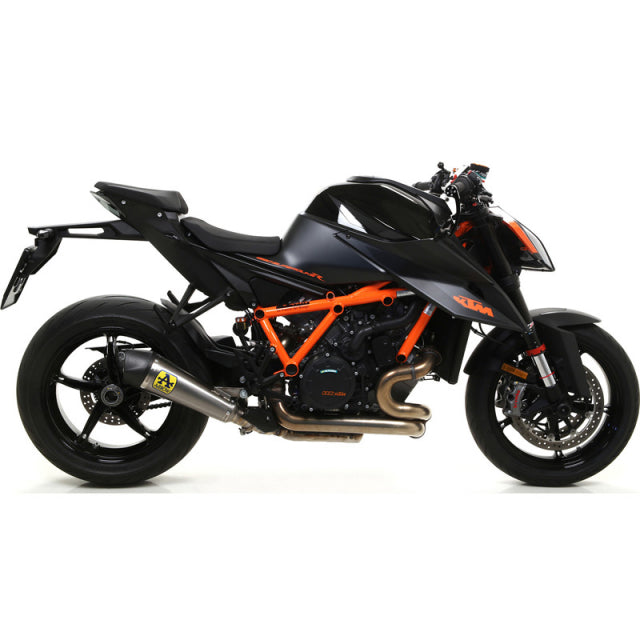 Arrow Homologated Titanium X-Kone Silencer With Carbon End Cap Ktm 1290 Super Duke R 20-24    71916xkr