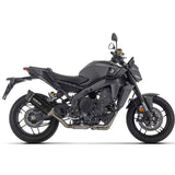 Arrow Yamaha Mt-09 '21 Silenciador Dark Thunder Aluminio Homologado Versión Baja Con Fondo De Carbono 71931akn