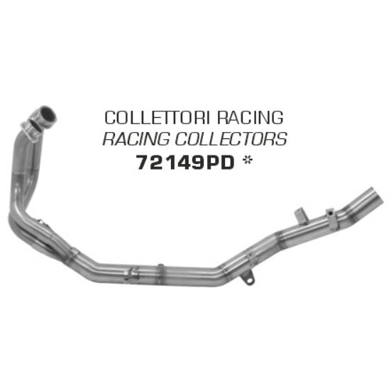 72149PD  Arrow Racing Exhaust Collector, Stainless Steel Africa Twin Adventure Sport 18-19