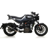 Arrow Husqvarna Svartpilen 401 '20 Homologated Nichrom Dark Gp2 Exhaust With Welded Link Pipe 72631gpi