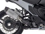 72651PK Arrow Indy Race Evo for BMW R1300GS 2024 Titanium Slip-on Exhaust