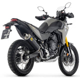 72662AON  Arrow Indy Race Exhaust slip on Aluminum Dark for Yamaha Tenere 700 2025