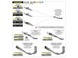 Arrow  Racing Titanium Half System With Indy Race Silencer Kawasaki ZX10RR 2021 -2025  71215hk