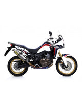 Arrow Honda Crf 1000l Africa Twin '16-17 Homol. Silenciador Maxi Race-Tech Titanio Para Colectores Original Y 72129pd 72621po