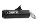 Arrow Kawasaki Z900rs Nichrom Dark Homologated Rebel Silencer With Aluminium Black End Cap For Original Or Arrow Collectors 74506rbn