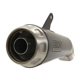 Arrow Pro-Race Slip-on Exhaust Nichrome with Steel Cap Yamaha YZF-R3 2019-2025  71894PRI
