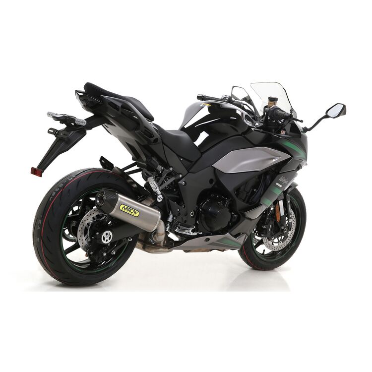 Arrow Indy Race Aluminum Slip-on Exhaust for Kawasaki Ninja 1000SX (2020-2024 71914AK