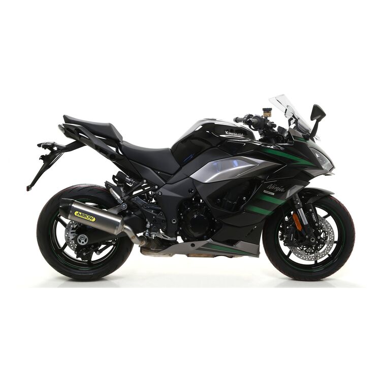 Arrow Indy Race Aluminum Slip-on Exhaust for Kawasaki Ninja 1000SX (2020-2024 71914AK