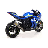 Arrow Competition Evo Full Titanium Full System High Version With Race-Tech Silencer Dia.65mm  Suzuki GSXR1000R 17-24  71161ckr