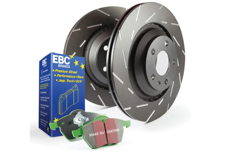 EBC S2 Kits Greenstuff Pads and USR Rotors S2KF1284