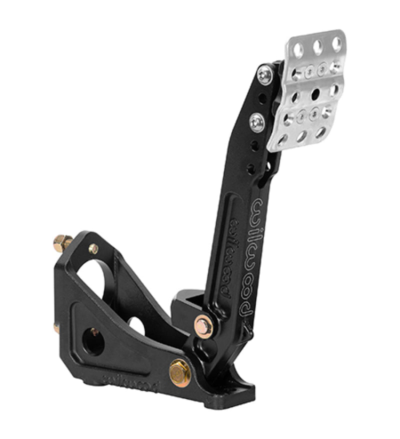 Wilwood Adjustable Single Clutch Pedal - Floor Mount - 5.25-6:1 340-16378