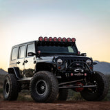 Rigid Industries 360-Series 4in LED Off-Road Drive Beam - Red Backlight (Pair) 36116
