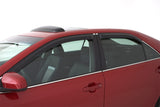 AVS 93-97 Geo Prizm Ventvisor Outside Mount Window Deflectors 4pc - Smoke 94184