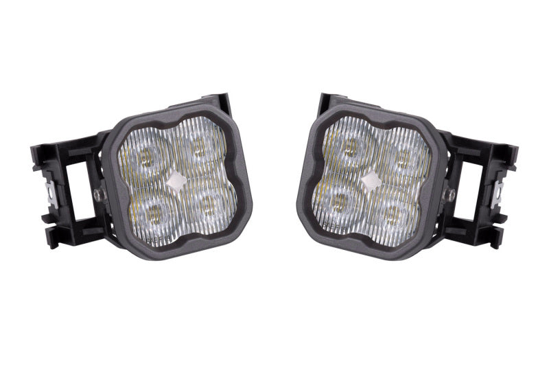 Diode Dynamics SS3 Type X LED Fog Light Kit - White SAE Fog Pro