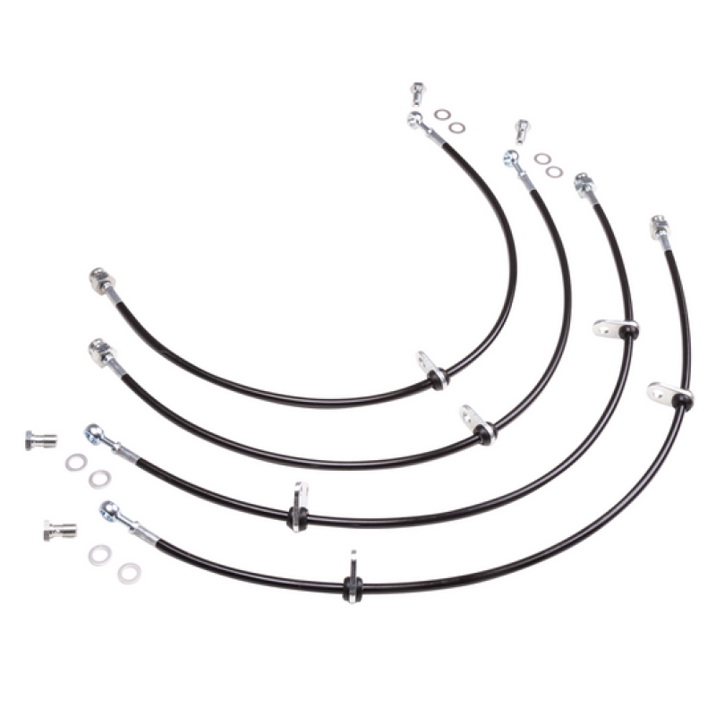 Chase Bays 90-01 Acura Integra (w/Rear Disc) Caliper Brake Lines - Front & Rear Lines CB-H9201-FW