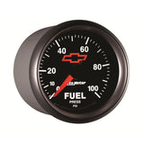 Autometer Sport-Comp II GM 52mm 0-100 PSI Full Sweep Electronic Fuel Pressure Gauge 3663-00406