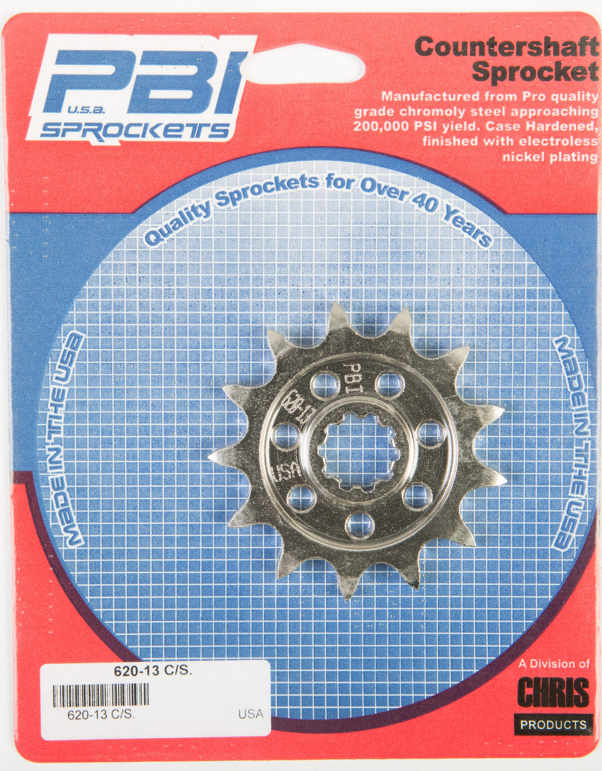 PBIFront Cs Sprocket Steel 13t-520 Kaw/Suz620-13